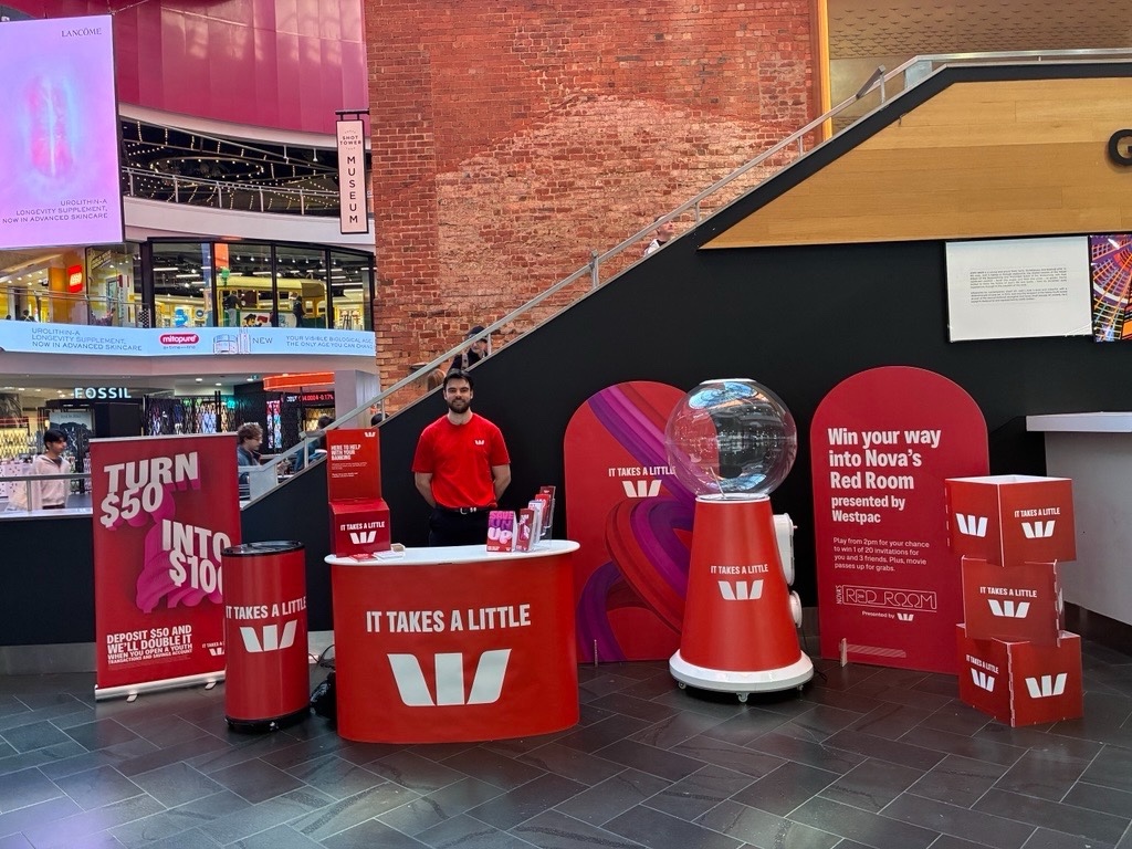 Westpac Group — Nova’s Red Room activation
